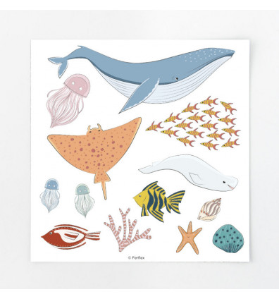magnetic game for children - fish under the ocean
