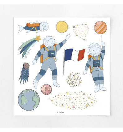 magnets for children - the little astronauts