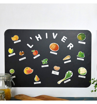 magnetic game Fruits and vegetables