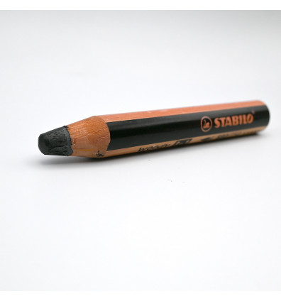 Woody Stabilo pencil black