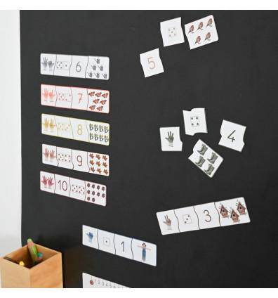 educational magnetic game "I learn to count