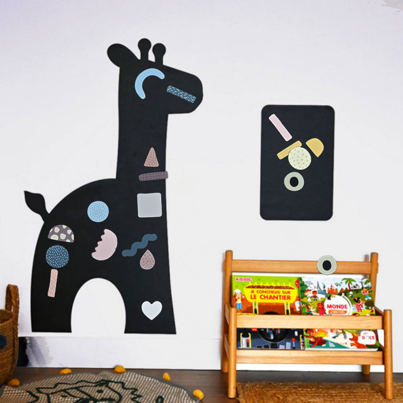 Magnetic wall chart giraffe ideal for children's room - Ferflex