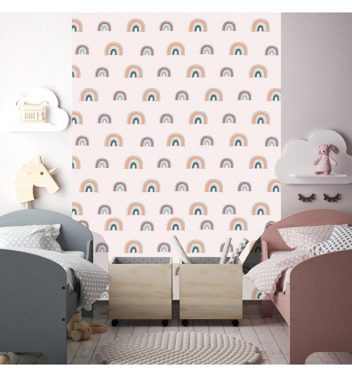 Ferflex® kit + interchangeable rainbow magnetic wallpaper