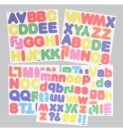 Magnetic letters...