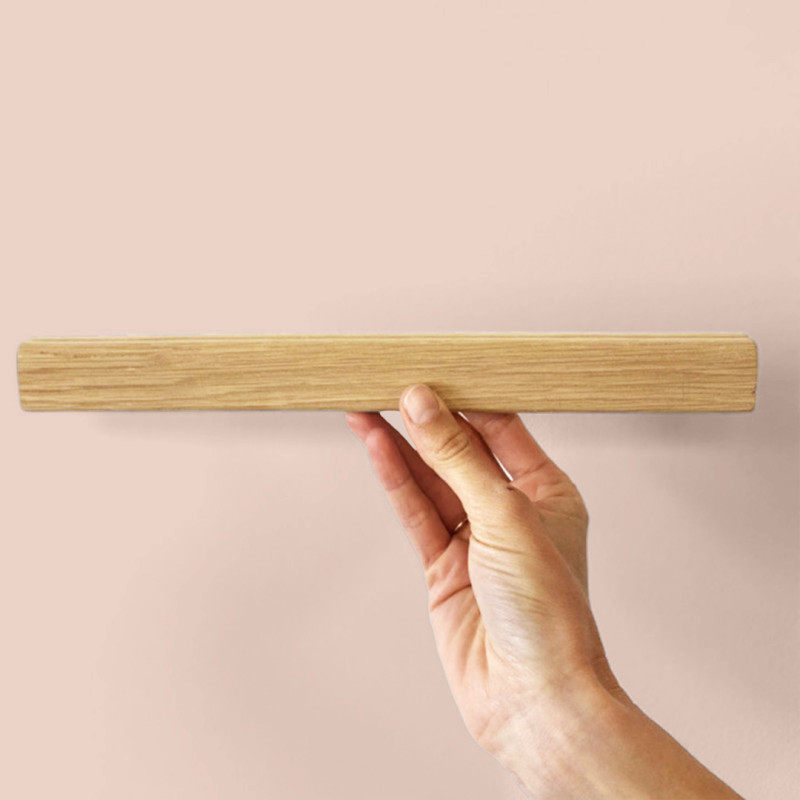 magnetic wooden wall shelf to decorate Ferflex magnetic wallpaper