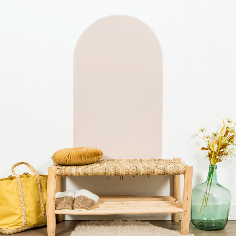 pink-beige magnetic arch wallpaper for interior decoration - Ferflex