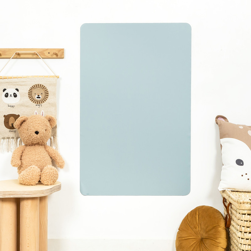 Magnetic blue board to create a play area in a child's bedroom - Ferflex