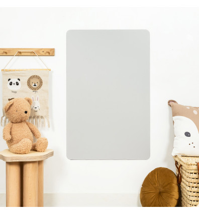 Grey-beige magnetic wall chart to decorate a child's bedroom - Ferflex