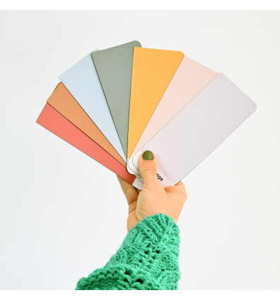 Sample color coating for Ferflex® magnetic board