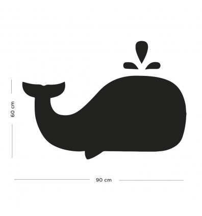 magnetic wall chart in whale shape - Ferflex