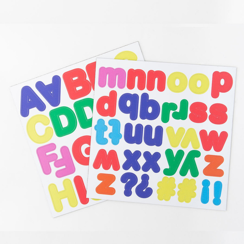 magnetic board and letters for children  